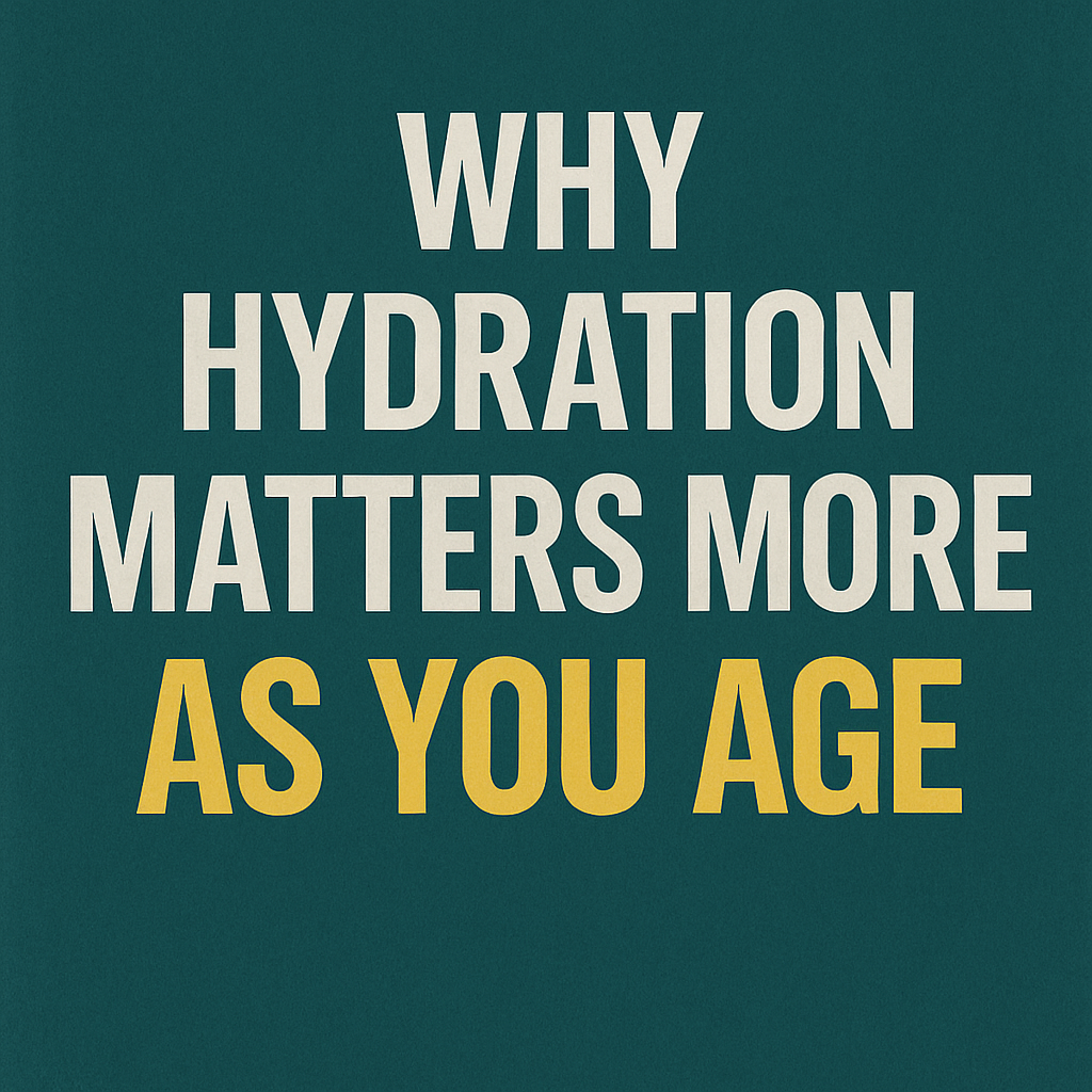 Why Hydration Matters More As You Age (Especially If You Still Train Hard)
