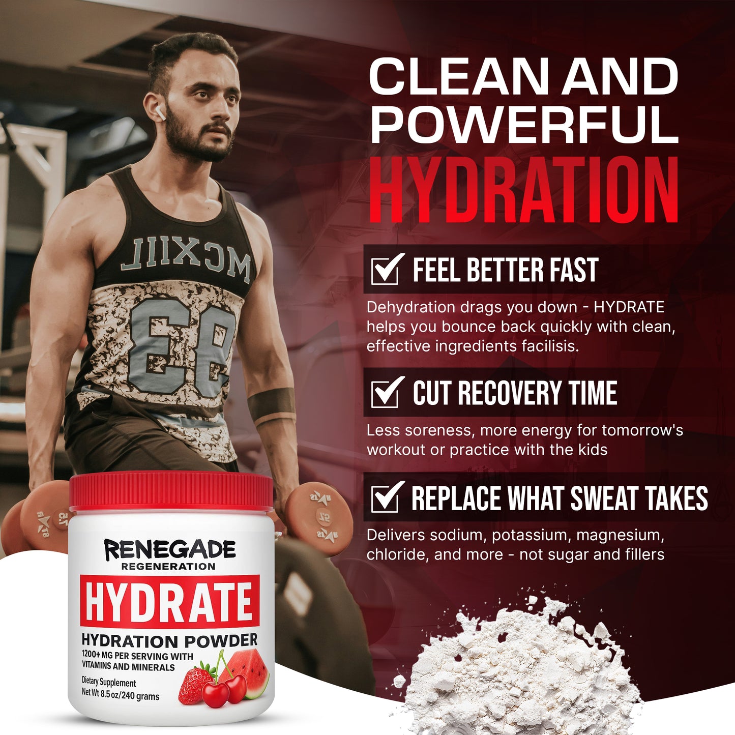 HYDRATE – Performance Electrolyte Mix