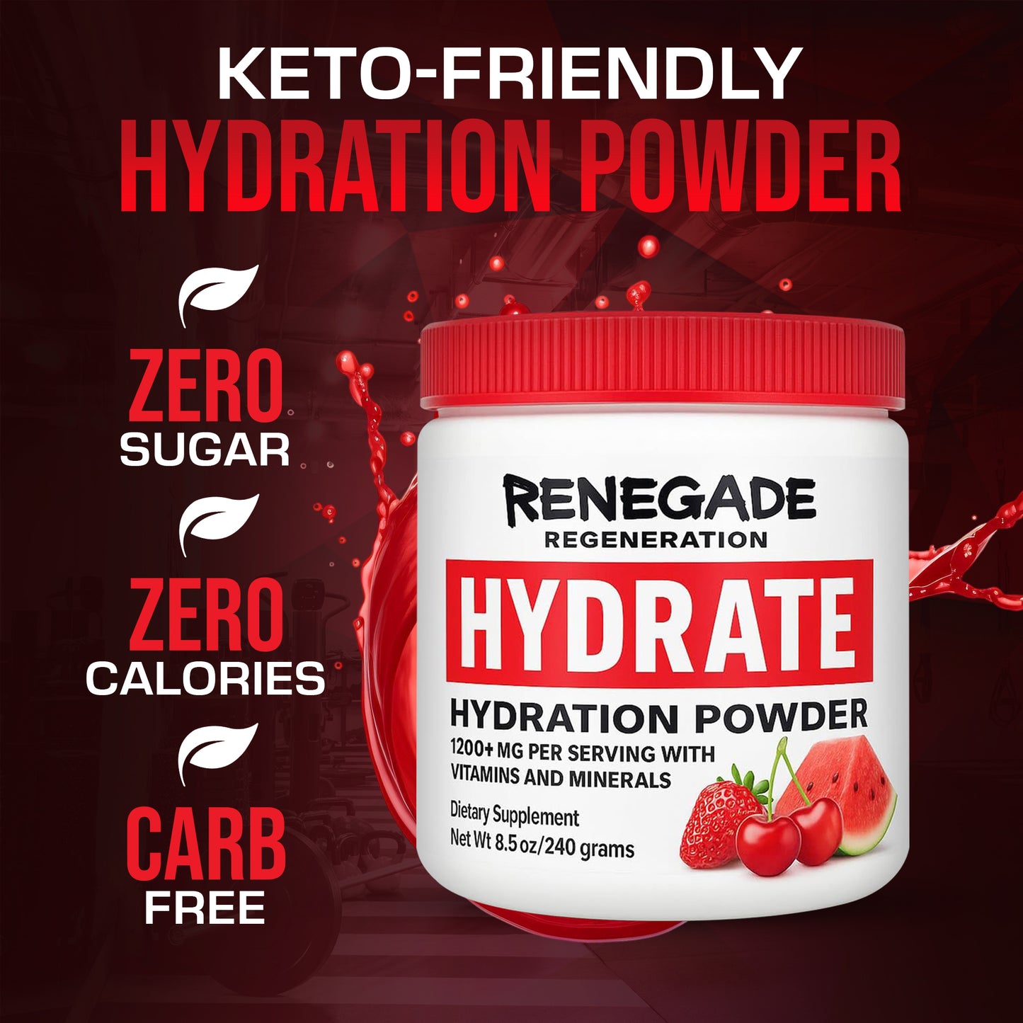 HYDRATE – Performance Electrolyte Mix